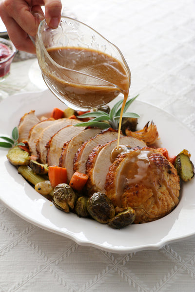 Golden Goodness: Turkey Gravy Made with Savory Renderings