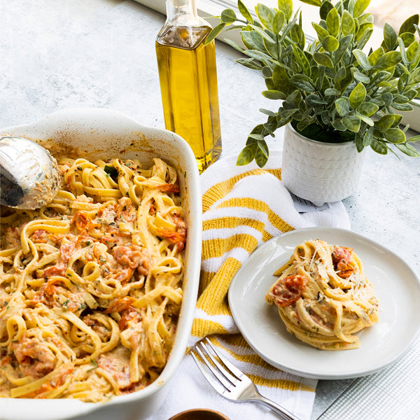 How To Make The Viral Boursin Pasta Dish Featuring Our Baking Dish Set